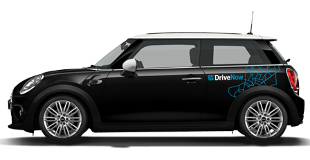 MINI Cooper S bei DriveNow