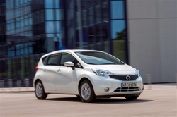 Nissan Note in Sixt CCMR