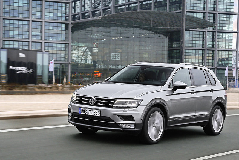 VW Tiguan in Sixt FFMR