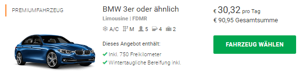 Sixt FDMR am Wochenende